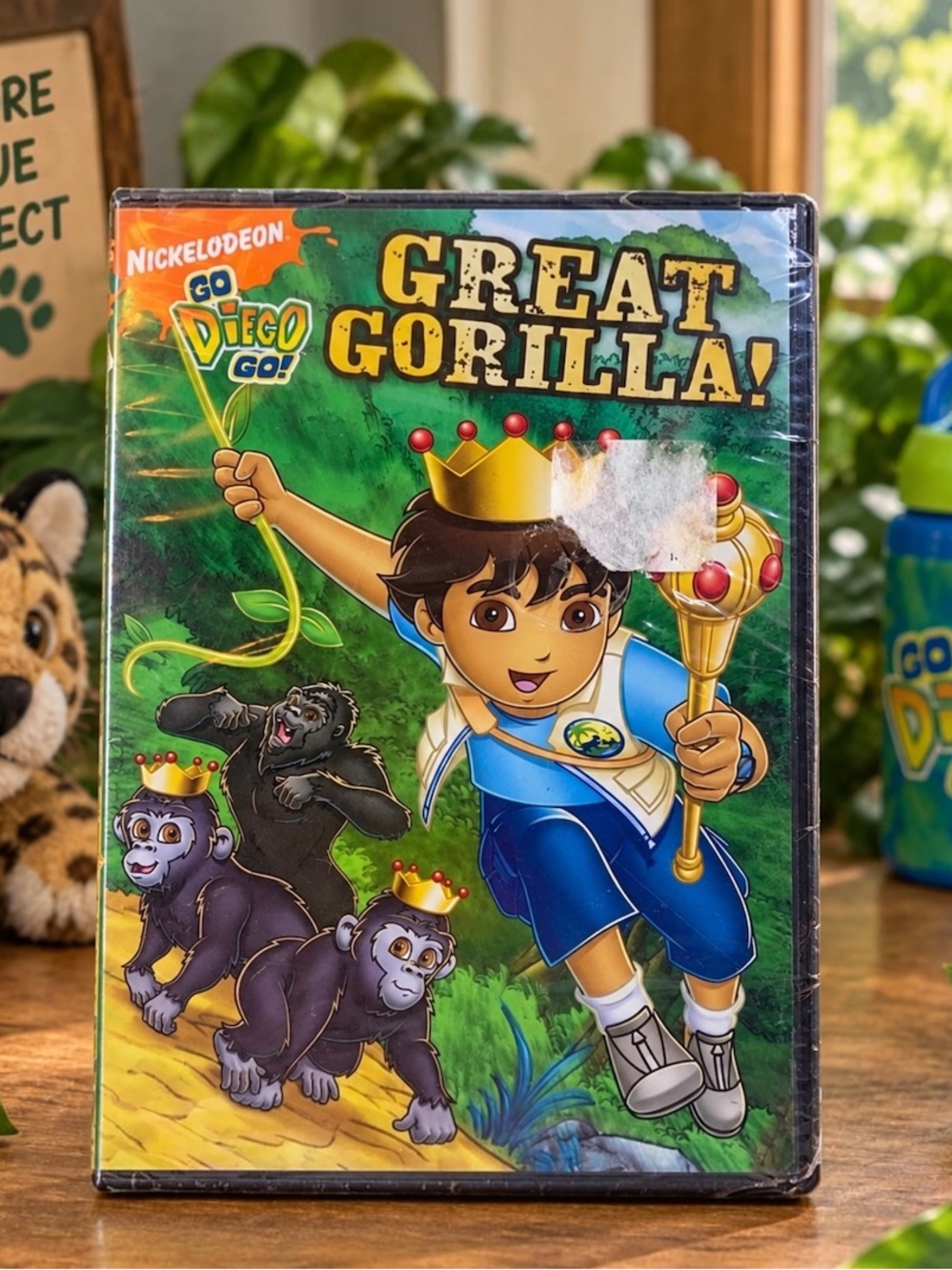 NEW Sealed 2008 Go Diego Go Great Gorilla DVD Nickelodeon English Spanish